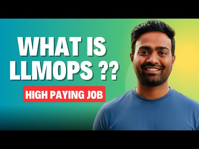 I am learning LLMOps for High Paying Opportunities in 2026