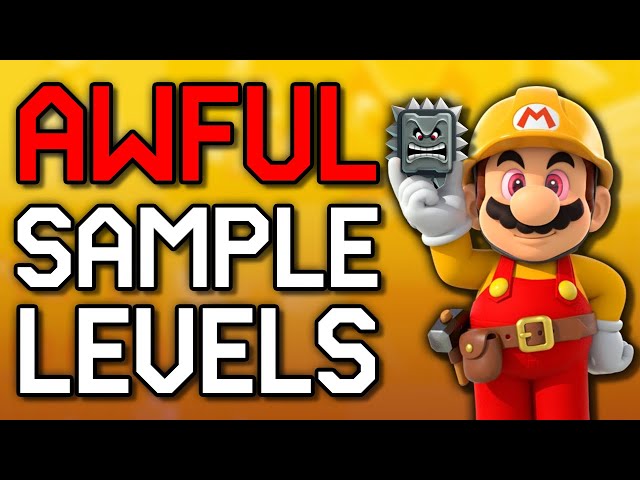 Ranking ALL 68 of Mario Maker’s AWFUL Sample Courses