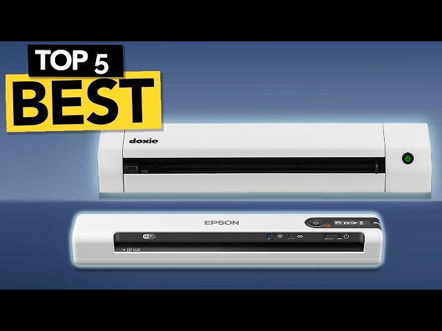✅ TOP 5 Best Portable Document Scanner [ Buyer's Guide ]