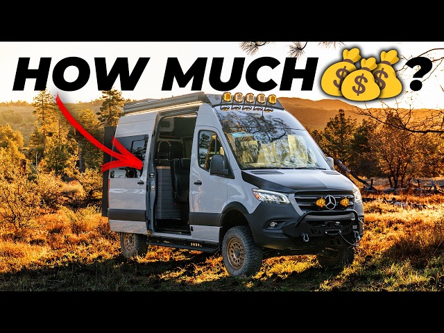 Our Luxury SandyVans Sprinter Van Build Cost - EVERY PART!