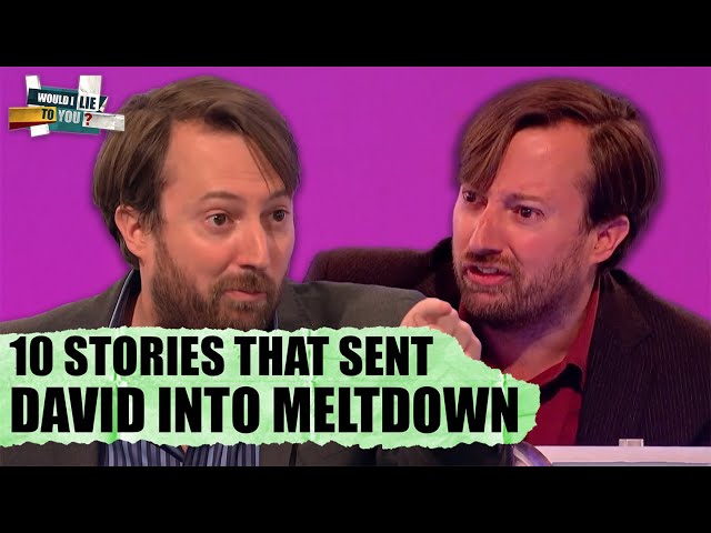 10 David Mitchell MELTDOWNS | Would I Lie To You?