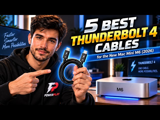 5 Best Thunderbolt 4 Cables for the New Mac Mini M6 (2026)