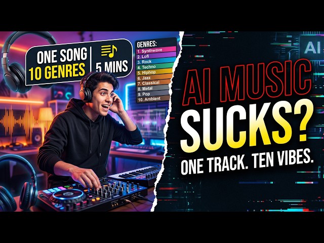This Rock Song Became Lofi… Punk… Acoustic? AI Music Sucks?
