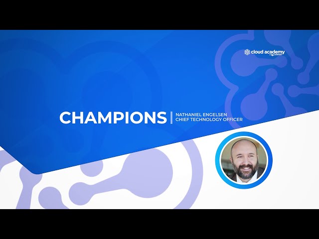 Cloud Academy Champions - Nathaniel Engelsen