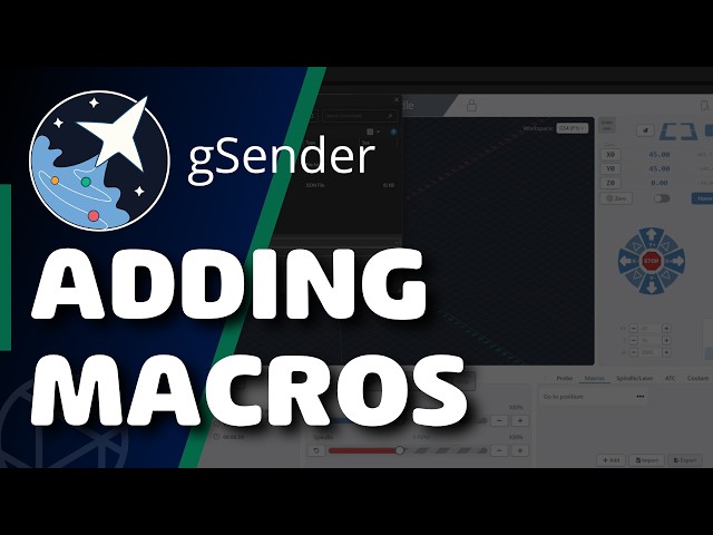 How to Add Macros in gSender