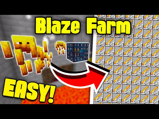 Easiest Blaze Farm Tutorial for Minecraft 1.21+ | Java & Bedrock Edition