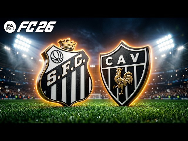🔴 SANTOS X ATLETICO MG COPA SUL AMERICANA 2026 SIMULAÇÃO FUTEBOL EA FC 26