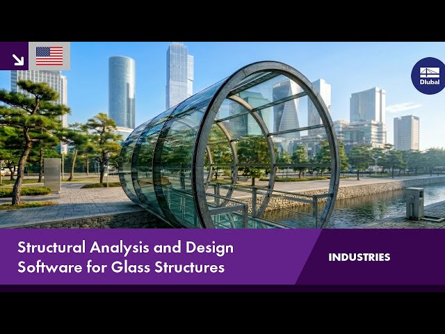 Structural Analysis and Design Software for Glass Structures | RFEM 6 by Dlubal Software