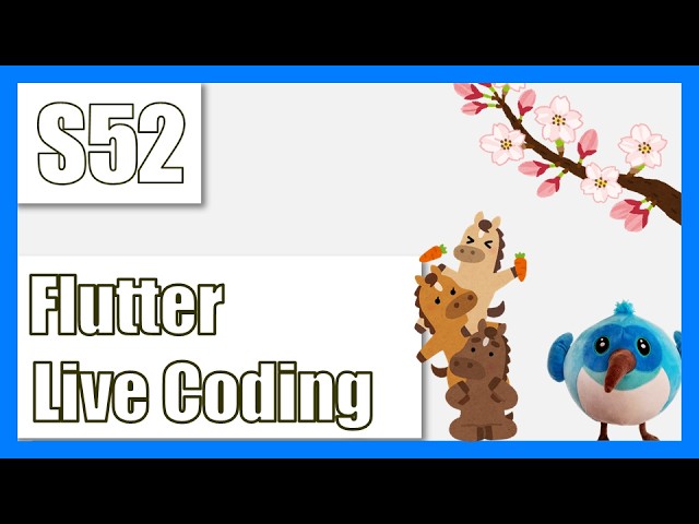 [Flutter] Flutter Live Coding EP2686 ( Pet Adoption App UI Part 1)