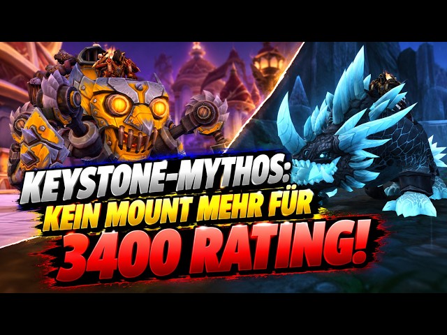 Keystone Hero returns: No more mount for 3400 rating, but significantly more!