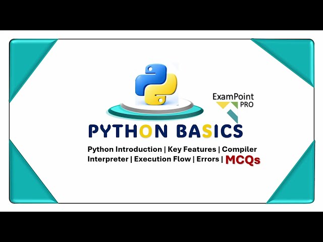 Python Basics MCQs and Explanation #cbse #it #pythonprogramming #pythonforbeginners #class9to12