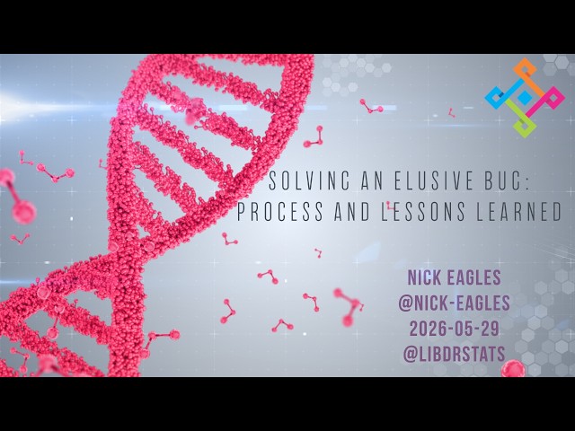 [2026-05-29] Solving an elusive bug: process and lessons learned