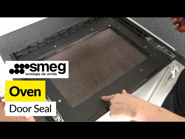 How to replace an oven door seal on Smeg cooker