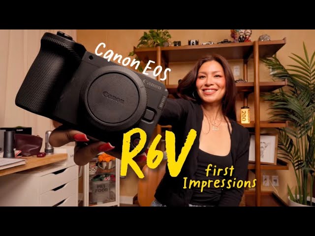 EOS R6V First Impressions with examples