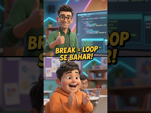 Python Break vs Continue 🔥 Master Loops in 30 Seconds! 🚀