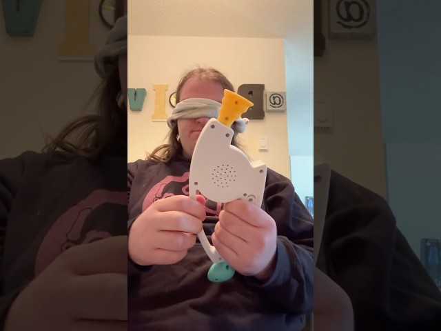 @Hasbro Games Challenged Me To Play Bop It! Blindfolded!