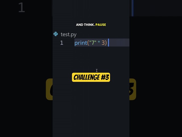 Python Third challenge #codestra