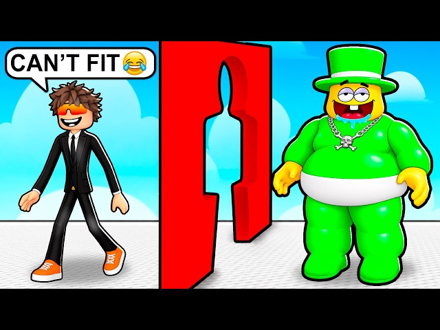 ROBLOX FAT vs SKINNY OBBY