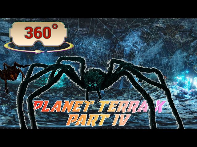 360 / VR Watch this Prehistoric Giant Bug Insect Cave Infestation - Planet Terra X Part 4