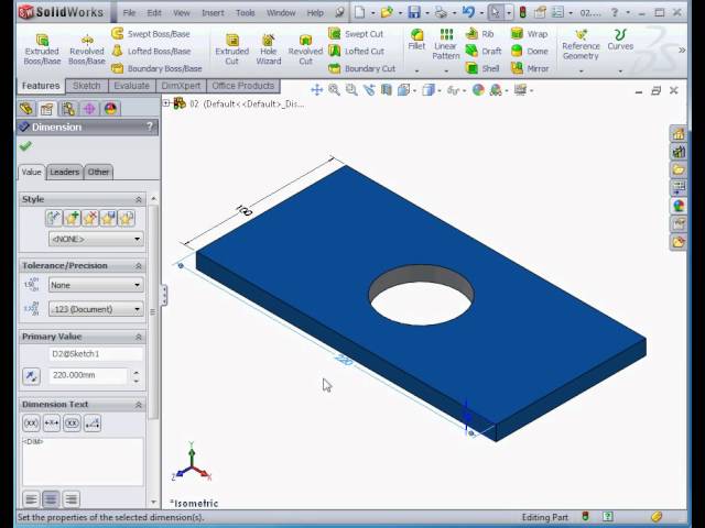 SolidWorks tutorials - What is parametric modeling?