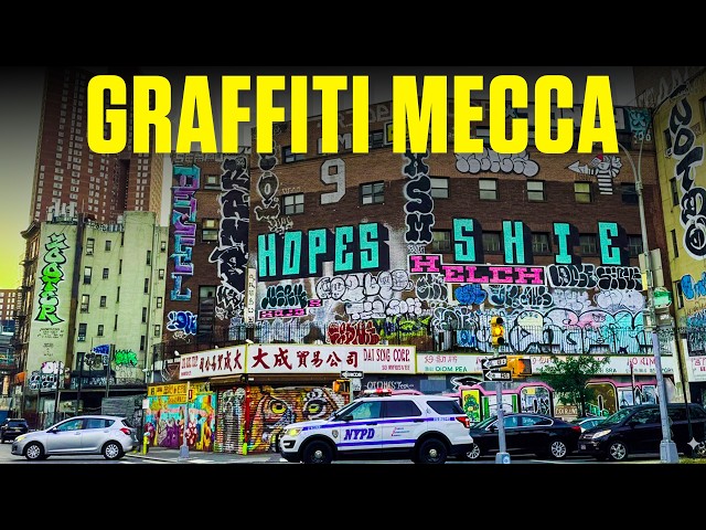 NEW YORK'S CRAZIEST GRAFFITI SPOTS!
