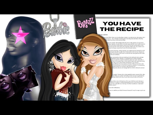 if you grew up on the bratz, think richer.