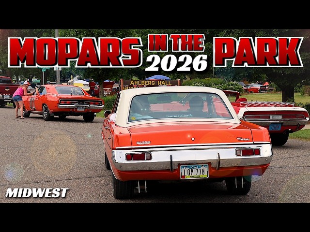 HUGE MOPAR CAR SHOW!!! Mopars in the Park 2026! Dodge, Plymouth, Classic Muscle Cars! Classic Cars!