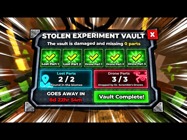 How To Find The Experimental Vaults In Steal An Egg Roblox