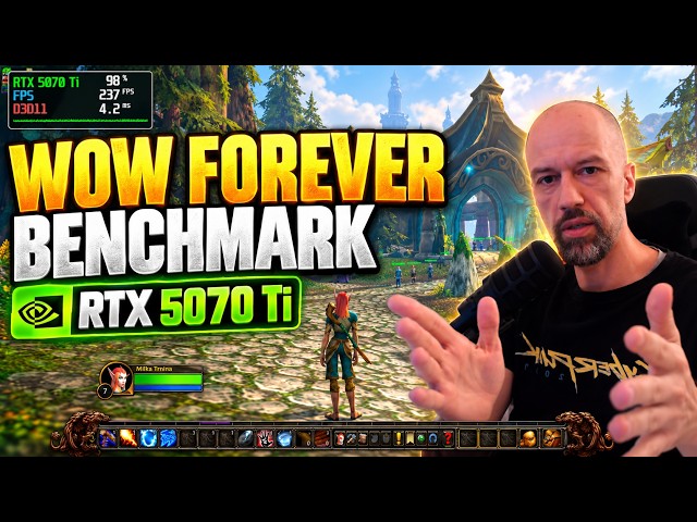 WoW Forever Beta Benchmark on Linux – RTX 5070 Ti + 5800X3D | 4K, 1440p, 1080p