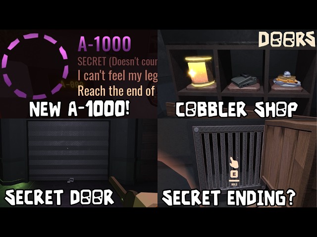 EVERY New Features Added To Doors With The Stairwell Update! 