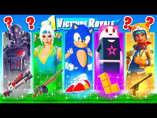 Season 4 RANDOM SKIN CHALLENGE! FORTNITE Battle Royale Chapter 7 Challenge
