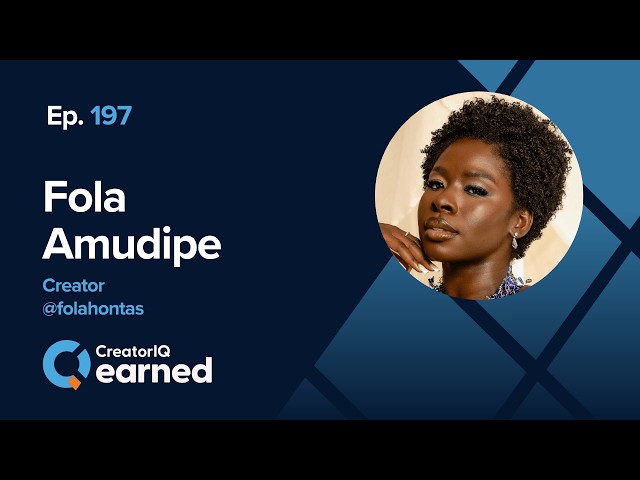 Why Lived Experience Is Every Creator's Competitive Advantage With Fola Amudipe