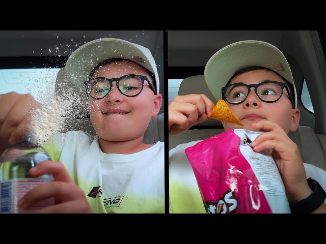 Pranks on Mom in the Car 😱😅