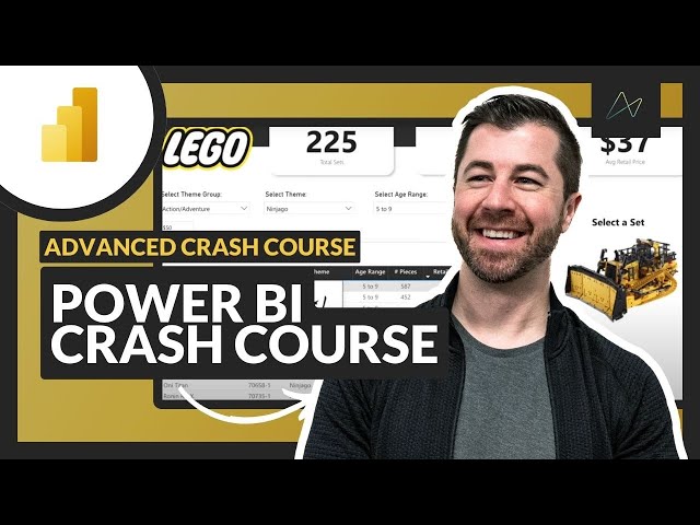 Use Power BI Like a PRO | Build an Interactive LEGO Report from Scratch (project data included!)