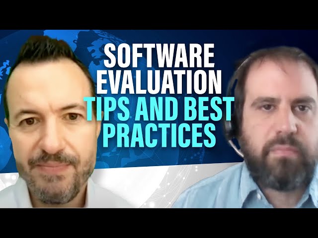 Enterprise Software Evaluation Best Practices [ERP, HCM, and CRM Software Selection]