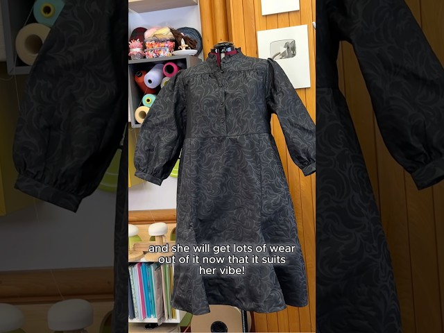 Crazy dress transformation through alterations! #sewing #alterations #upcycling
