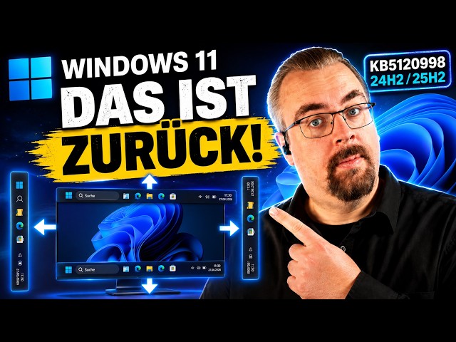 Windows 11 is finally bringing THIS feature back! KB5120998 & KB5120996