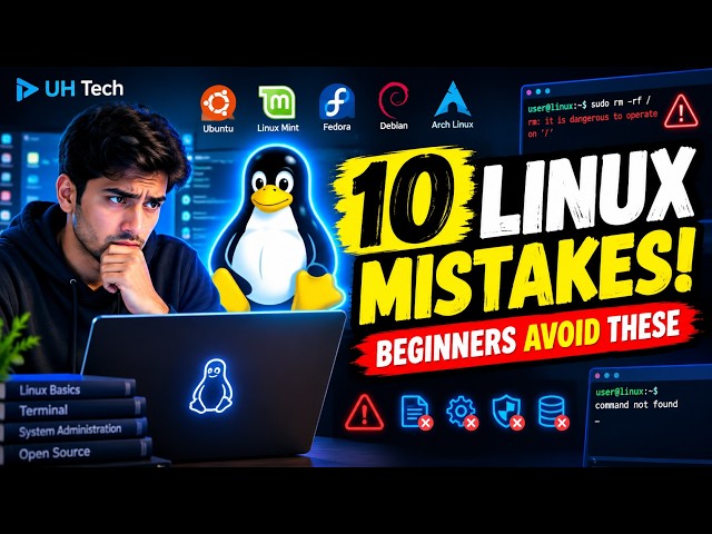 10 Common Linux Mistakes Every Beginner Should Avoid | Must-Know Linux Tips for Beginners