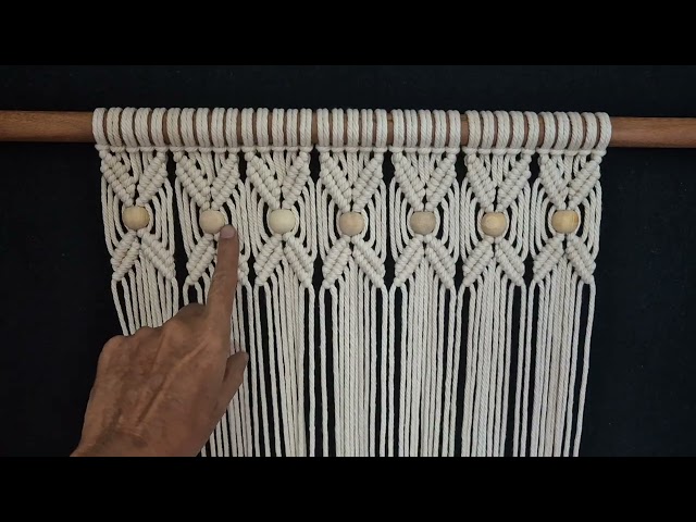 Macramé wall hanging #macrametutorial #macrame #diymacrametutorial #crochet #handmade #tutorial