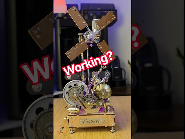 This Mechanical Windmill Actually Moves! #mostarle