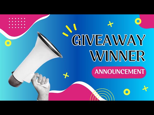 100k Winner 🏆We Have a WINNER and it is..🥳🎁🍾