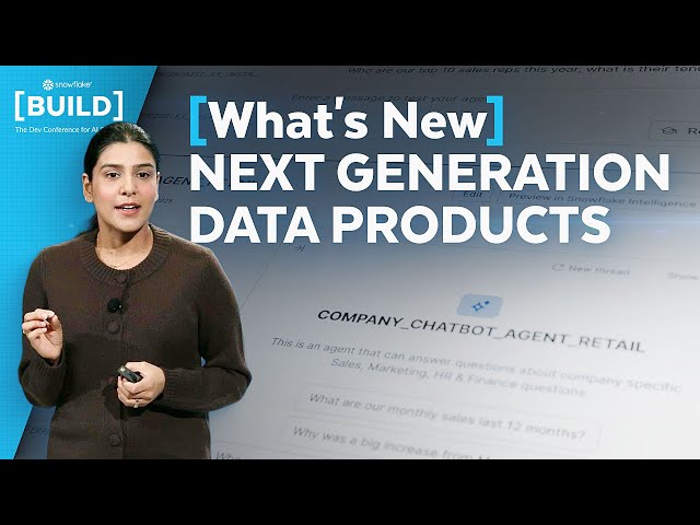 What's New: Next Generation Data Products