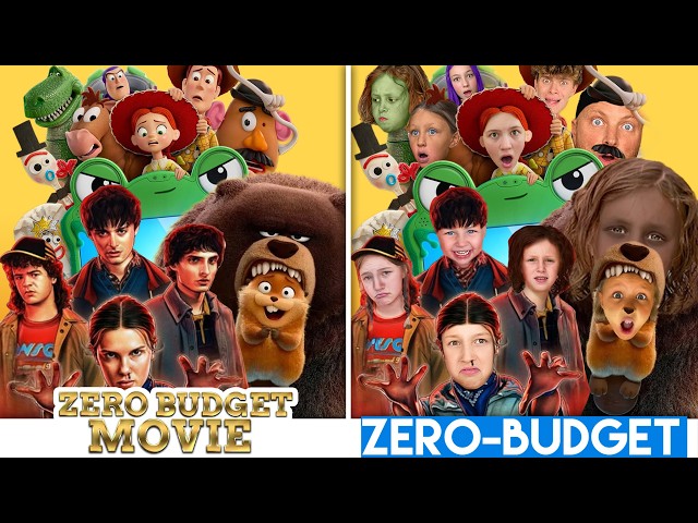 UNHINGED & CRAZIEST ZERO BUDGET Movie Parody Moments! Animated Disney Pixar, Netflix, Dreamworks!