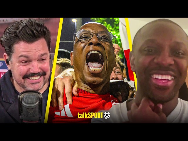 Shaun Wright-Phillips REVEALS ALL about Ian Wright's WILD CELEBRATIONS at Arsenal Title PARTY!