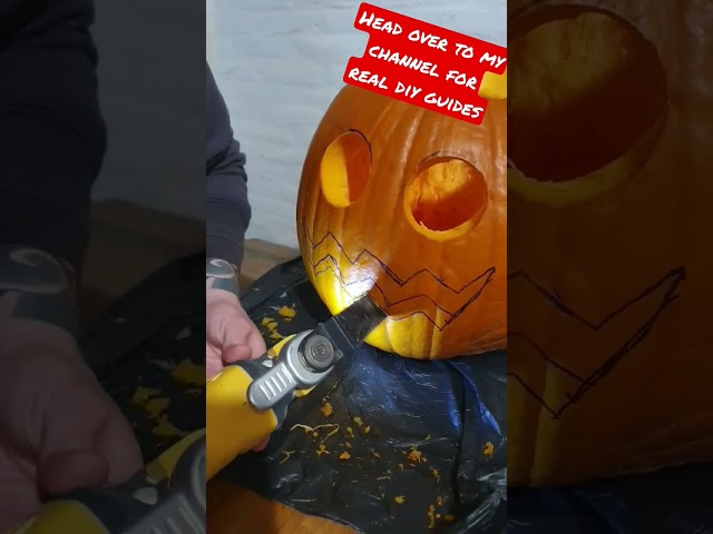 PUMPKIN CARVING FOR MEN - Halloween Special #shorts