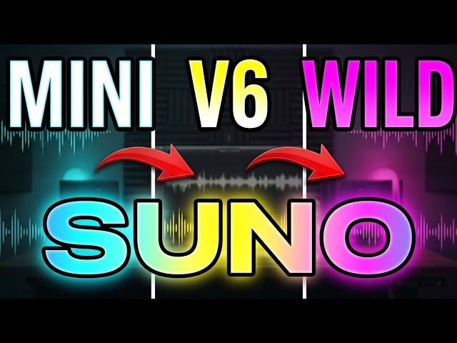 Suno V6 Explained V6 vs Wild vs Mini (free vs paid)