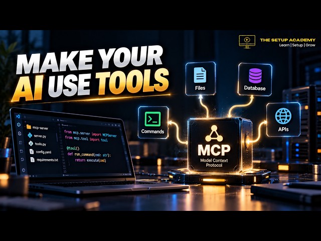 Model Context Protocol (MCP) Explained: Give Your AI Access to Tools 🚀