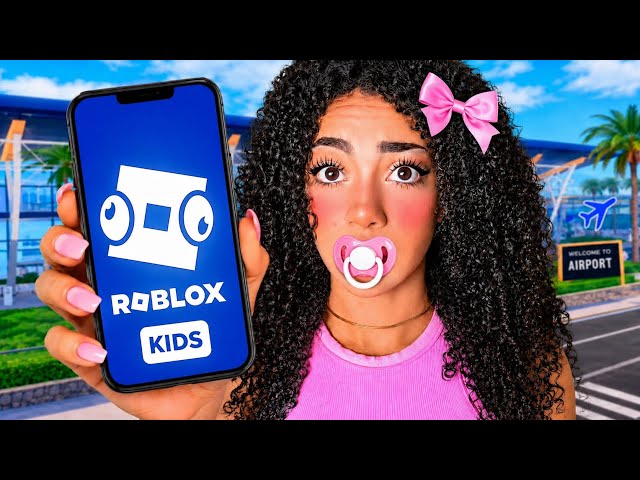 I Snuck Into ROBLOX KIDS…