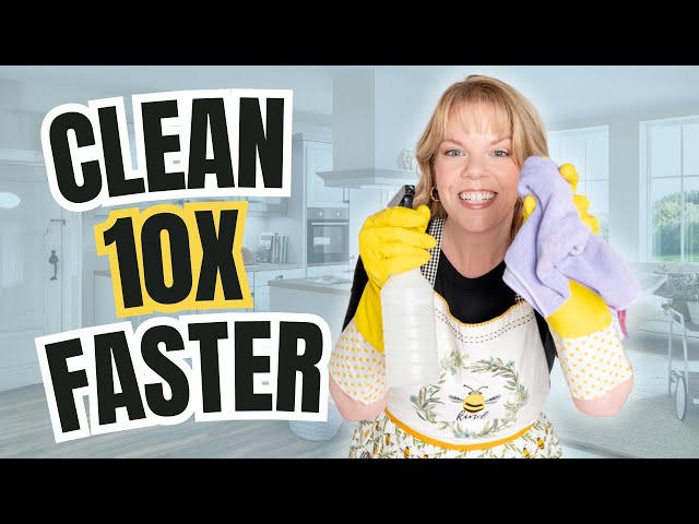 Deep Clean your ENTIRE House in ONE DAY 🧽✨ The BEST Cleaning Routine ❤️
