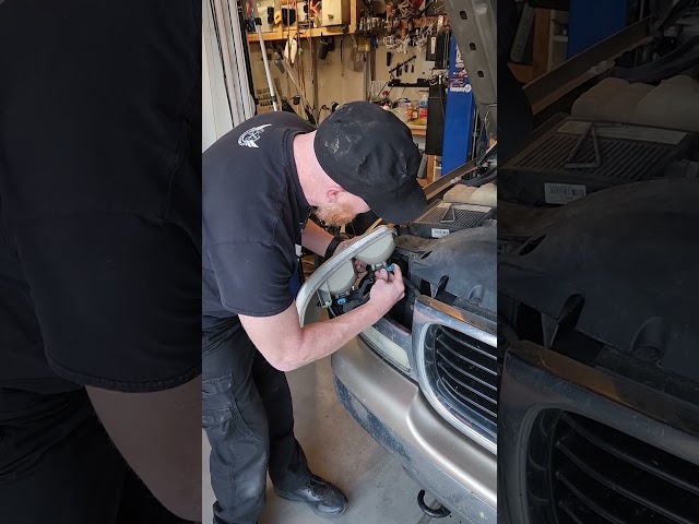 Favorite headlight change system on any car.  2006 GMC Yukon